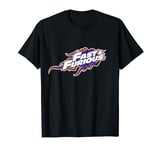 Fast & Furious Purple And Orange Flames Logo T-Shirt