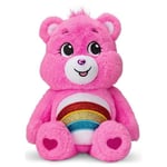 Care Bears 35cm Glitter Belly Medium Plysch - Cheer Bear