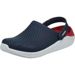 Crocs Unisex LiteRide Clog Marinblå/Peppar 43/44 EU