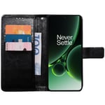 Lommebokdeksel 3-kort OnePlus Nord 3 5G - Sort