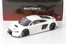 1:18 AUTOart Audi R8 LMS FIA GT GT3 Version Couleur Unie Blanche 81602