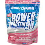 Body Attack Power Protein 90 Crème de framboise Poudre 500 g