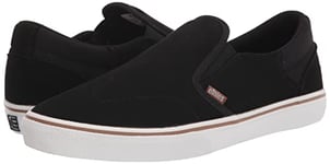 Etnies Men's Marana Slip Skate Shoe, Black/White/Gum, 5 UK