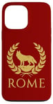 Coque pour iPhone 13 Pro Max Rome Romulus et Remus Loup Symbole Histoire romaine antique