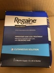 Regaine for Men Extra Strength Scalp Solution for Hair Regrowth 3x 60ml BOX WEAR