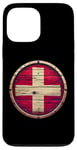 Coque pour iPhone 13 Pro Max Drapeau vintage de la Suisse vieilli Proud Swiss Patriot