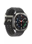 Samsung Galaxy Watch Ultra, Bluetooth & 4G Cellular, 47mm, Galaxy AI, Titanium with Silicone Strap