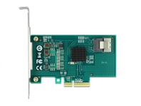 DELOCK – PCI Express Card to 4 x SATA 6 Gb/s RAID and HyperDuo,  Low Profile Form Factor (89051)