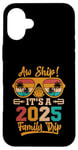 Coque pour iPhone 16 Plus Aw Ship It's A Family Trip : Croisière en famille Vintage 2025