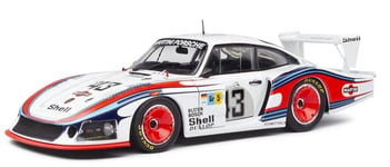 SOLIDO - Voiture de course 24H du MANS 1987 – PORSCHE 935 Mobydick - 1/18 - S...