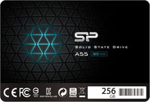 Silicon Power SSD 256GB 3D NAND A55 SLC Cache Performance Boost 2.5 inch SATA