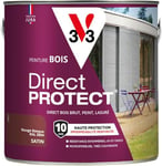 V33 Peinture bois Direct Protect® - Rouge basque - 2L