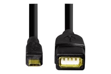 Hama USB 2.0 Adapter Cable - USB-kabel - USB til Micro-USB Type B - 15 cm