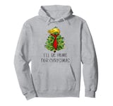 Trump is Home For Christmas Make Christmas Great Again Trump Pullover Hoodie