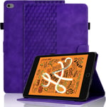 Coque Pour Ipad Mini 5ème Génération 2019/Ipad Mini 4 2015 (7,9 Pouces) Ipad Mini 3/2/1 Housse Cuir Pu Etui De Protection Avec Veille/Réveil Auto Et Multi-Angle Support- Violet[Coq101946]