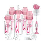 Dr. Brown's Nn Options+ Bottle Giftset Pink 250 ml Gåvo set 5 st