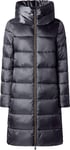 Save the Duck Women's Animal Free Hooded Puffer Jacket Lysa Ebony Grey, M/L