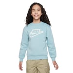 Nike FD3182-309 K NSW Club+ Crew Create Sweatshirt Unisex Mineral/Coconut Milk Taille XS