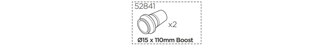 Thule RoundTrip Gaffel Adapter Ø15 x 110mm Boost