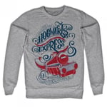 Hybris All Aboard The Hogwarts Express Sweatshirt (White,XXL)