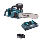 Makita DUC353PG-1 Twin 18v Brushless Chainsaw (1x6Ah)