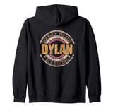 Mens Dylan The Man The Myth The Legend First Name Dylan Zip Hoodie