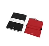 Montblanc 146 Black A5 Notebook With Red Leather Pouch 119461 Fine Stationary