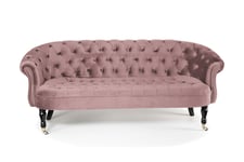 Chesterfield Ludovic Sofa 3-seters - Rosa 3 seter Lyserød