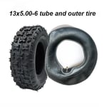 6 Tums Däck Bakre 13x5.00-6 Innertub Ytterdäck för 47cc 49cc Liten ATV Go Kart Mini Quad Bike Snöskoter Del 13x5.00-6 tube tyre