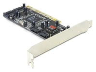 DELOCK – PCI Card > 4 x internal SATA with RAID (70154)