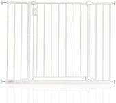 Safetots Barrière de Sécurité pour Couloir Extra Large Safetots, 97cm - 103cm, Blanche, Barrière de Sécurité à Pression pour Couloirs et Espaces Larges