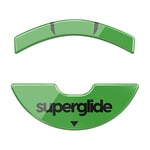 Superglide – Pieds de Souris Les Plus Rapides et Les Plus Lisses fabriqués avec du Verre Ultra résistant sans défaut Semelle Super Rapide Lisse et Durable pour Razer Viper 8K/Viper [Vert]