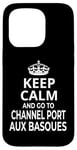 Coque pour iPhone 15 Pro Souvenirs « Keep Calm And Go To Channel Port Aux Basques »