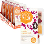 The Spice Tailor - Indian Curry Sauce Meal Kit, Rustic Rogan Josh, Pack of 5, Vegetarian