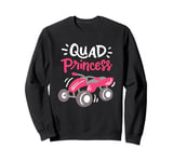 Woman Quad Bike Lover ATV Rider Offroad Quad Biking Sweatshirt