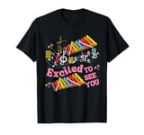 Do Re Mi Fa So Excited To See You School Music Teacher T-Shirt