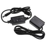 1x USB Mains Power Adapter for Sony Cybershot DSC-RX10 III DSC-RX10 IV 2 m