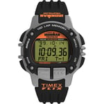 Montre Homme TIMEX IRONMAN VINTAGE C101 TW5M63200 Silicone Noir Chrono Timer