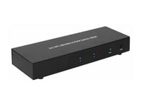 Microconnect 2X1 Dp&Usb Kvm Switch - Kvm / Lyd / Usb-Svitsj - 2 X Displayport / Lyd / Usb - 1 Lokalbruker - Stasjonær