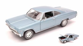 Chevrolet Impala SS396 Coupé 1965 Bleu 1:24 Modèle 2417 WELLY