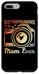 Coque pour iPhone 7 Plus/8 Plus Photographe Mère Photographie Maman Appareil photo Mama