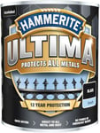 Hammerite Ultima Metal Paint Smooth Black 750ml