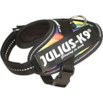 Julius-K9 IDC Sele Baby 1 Konstläder Regnbågsfärgad 29-36 cm