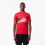 Polo regular fit Lacoste Tennis x Daniil Medvedev Taille 3XL Rouge