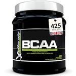 BCAA 2:1:1-3000mg per Serving - 425 Vegan Tablets (not Capsules or Powder) - 4.5 Month Supply - Pre Workout Branched Chain Amino Acids + Vitamin B6 - Made in The UK - Xellerate Nutrition