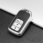XQRYUB Protecteur de clé de Voiture Housse de clé de Voiture, adaptée pour Honda Civic CR-V HR-V Accord Jade Crider Odyssey 2015-2018