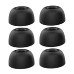 Ahastyle AirPods Pro 3-pack Ear Tips i memory foam - strl M, svart