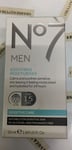 No7 Men Soothing Moisturiser SPF15 50ml Sensetive Care BRAND NEW Boxed Free P&P