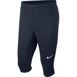 Nike Academy18 3/4 Tech Pant Pantalon Mixte Enfant, Obsidian/Obsidian/(White), FR : L (Taille Fabricant : L)