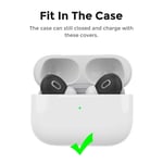 Ahastyle Earpads Silikon (3-pack) Apple AirPods Pro 2 svart